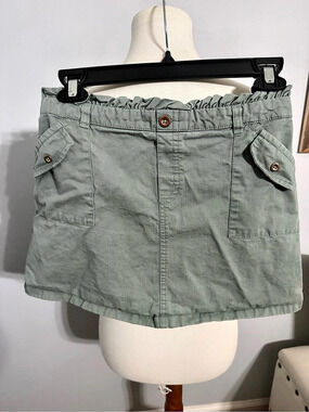 haute hippie Kids Utility Skirt in Green Size 10/12